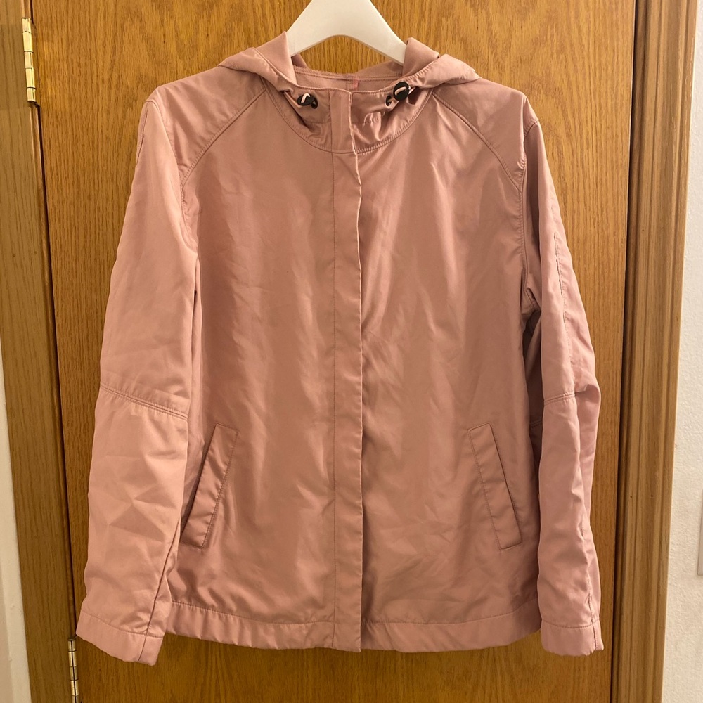 Light pink windbreaker